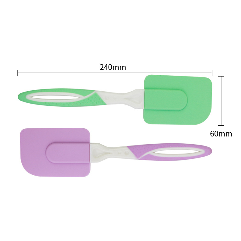 Espátula de silicona espátula de crema resistente a altas temperaturas espátula de agitación espátula herramienta para hornear raspador