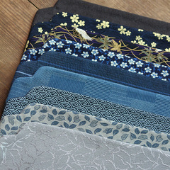 27-color Crewel Embroidery Chinese Dry Tea Setting with Wind Zen Table Flag Cotton-Linen Printed Pastoral Tablecloth and Tea Cup Mat