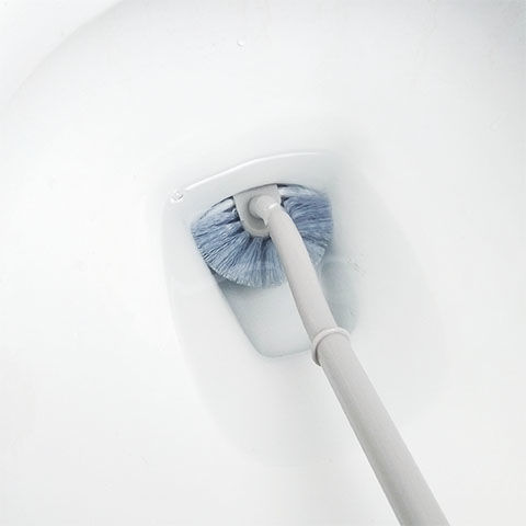 Japanese Toilet Brush Long Handle Soft Hair Plastic Toilet Cleaning Brush No Dead Ends Wall-mounted Toilet Household Brush Wholesale