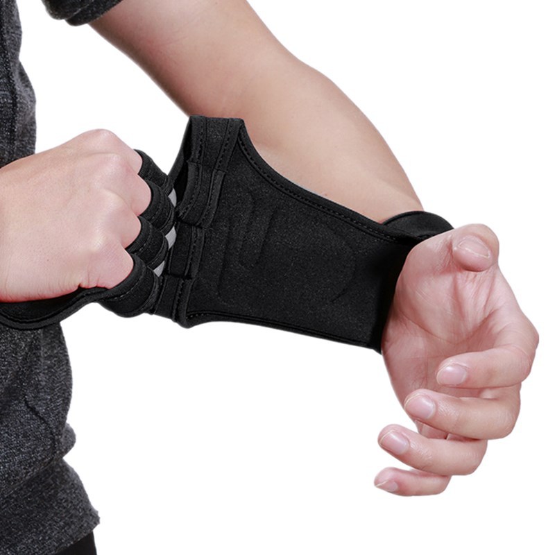 Fitness Deportes Palma protector al aire libre antideslizante protector de palma deportes entrenamiento dedo protector de pesas presión muñeca protector guantes