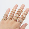 Accessory, set, ring, European style, boho style, wholesale