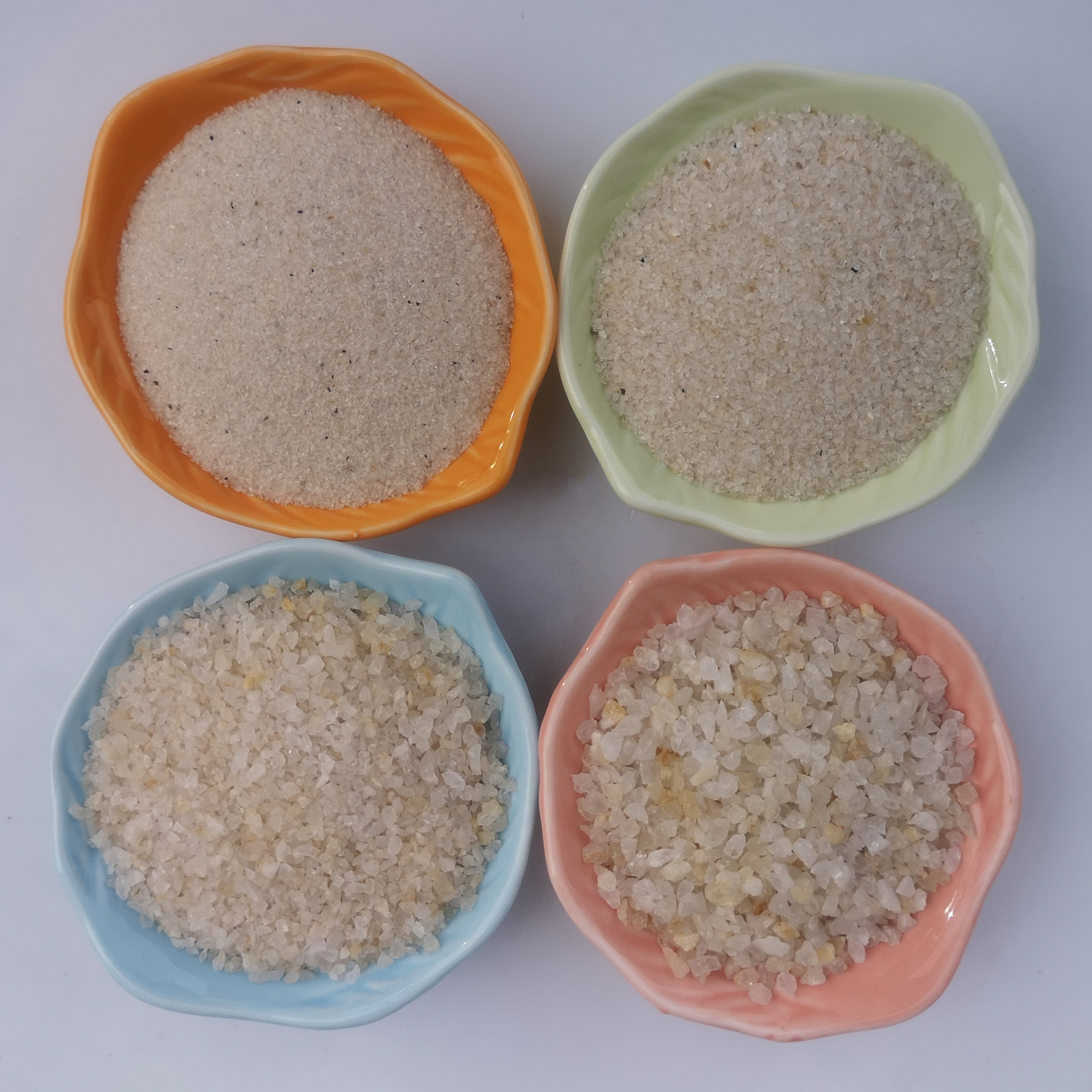 彩琳直供石英砂 普通石英砂   20-40目 40-80目