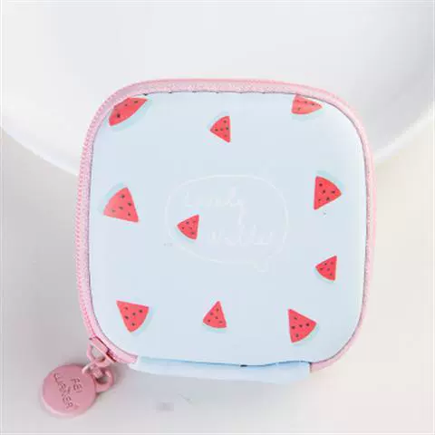 Наушники, маленькая милая коробочка для хранения, свежий organizer bag, cartoon кардхолдер