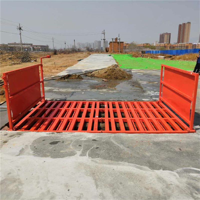 山东厂家直销工地车辆洗轮机全自动感应式高压洗车平台洗车机