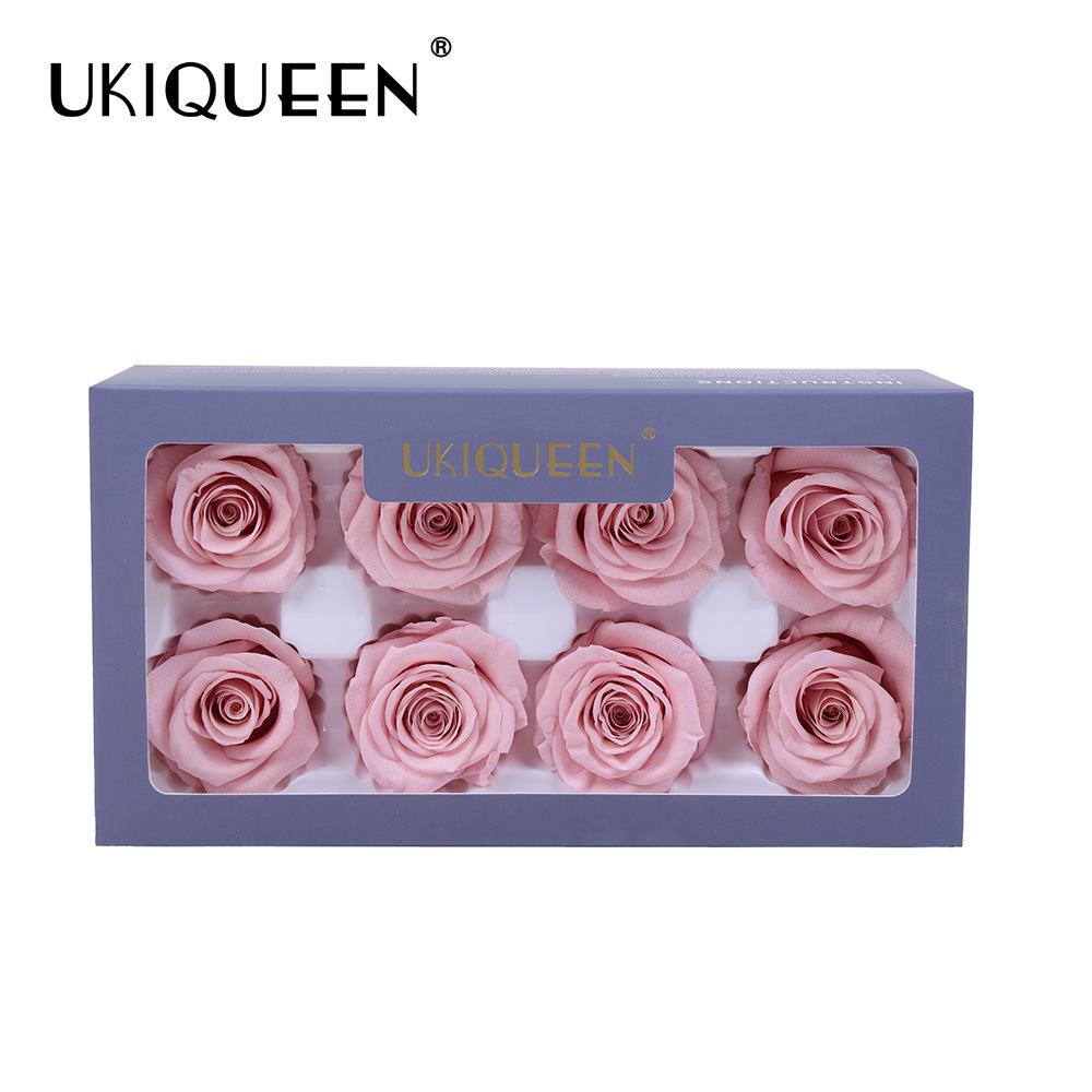 4-5cm Grado una flor eterna Rosa material Rosa flor cabeza Yunnan Kunming venta al por mayor tienda de flores proveedor