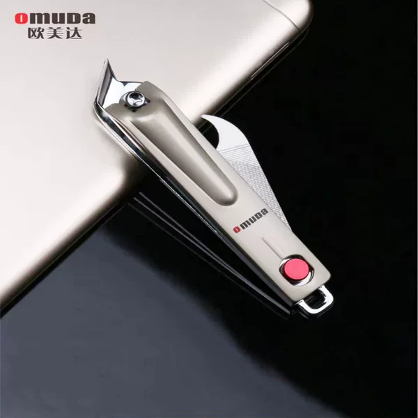 [Large Oblique Mouth] Omeida Eagle Nail Pliers Creative Men's and Women's Nail Scissors Single Manicure Commodities