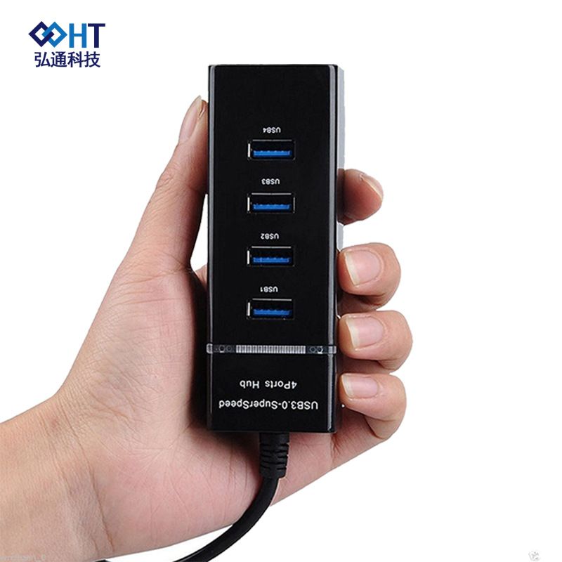 Comercio exterior HUB 3,0 estación de acoplamiento USB multi-Puerto extender HUB divisor 2,0 muelle de expansión tipo-c ordenador