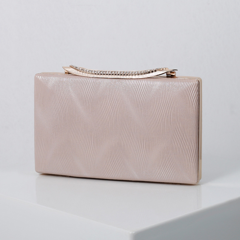 Nuevo bolso de noche transfronterizo europeo y americano simple moda bolso de noche vestido todo-Partido bolsa de la Pu ventas directas de la fábrica