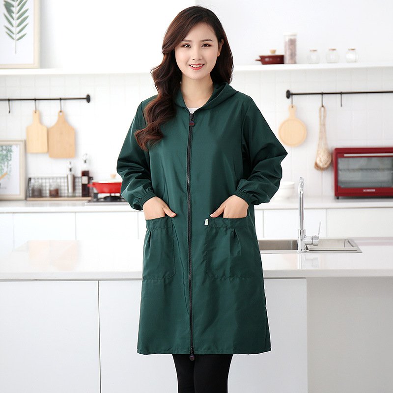 Green, long