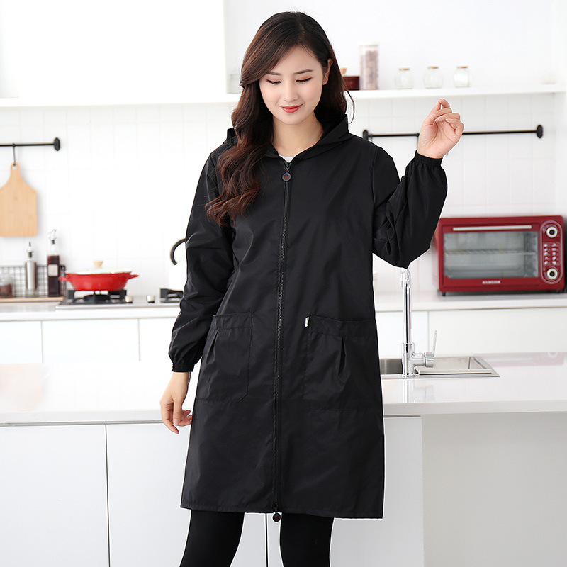 Black, long