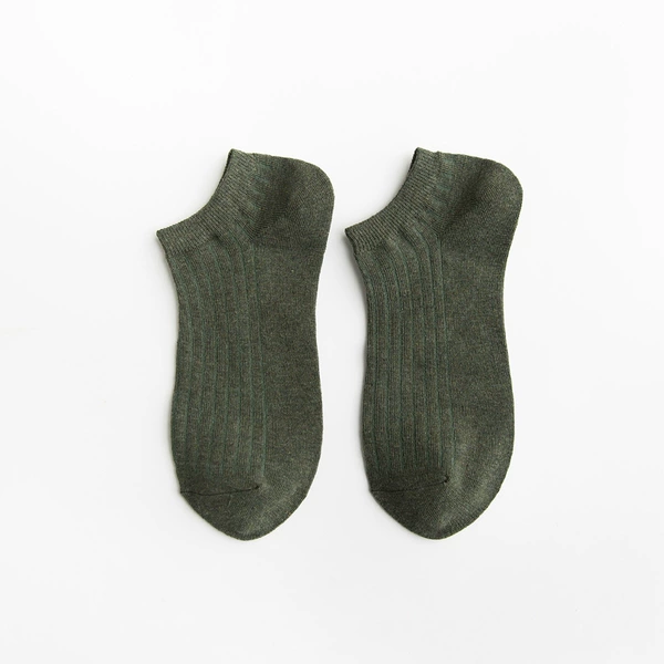 Male short socks-Jun Green