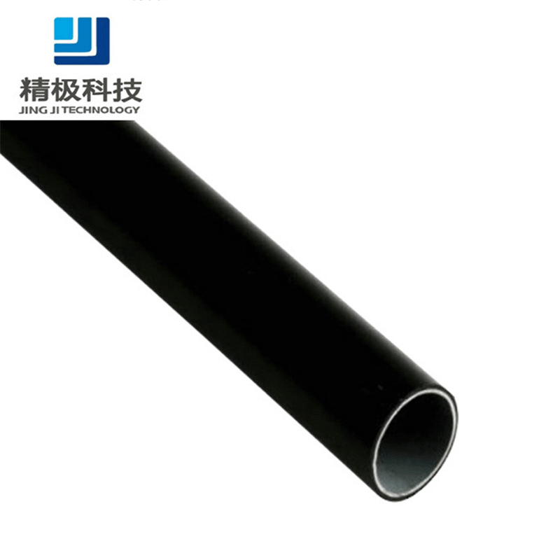 供应柔性精益管 黑色防静电复合管 钢塑复合0.8/1.0/1.2mm厚度