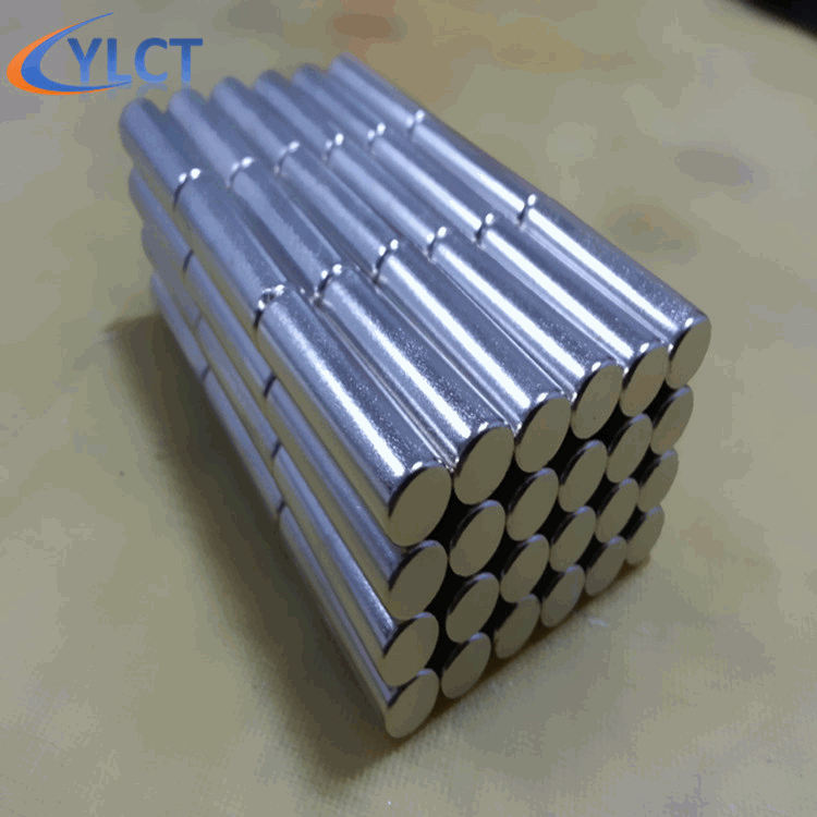 厂家供应钕铁硼圆形磁钢 磁铁片 方形磁块镀锌镀镍量大从优