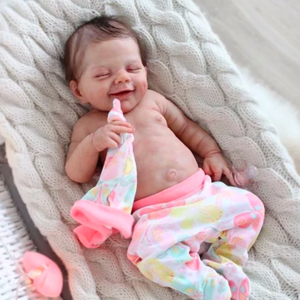 Reborn Doll Kit de Abril real softh Touch piezas de la muñeca sin pintar