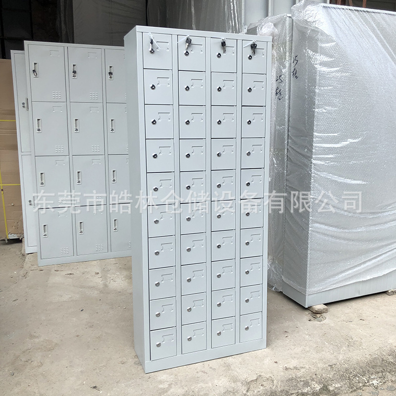 Supply of Dongguan 40-Door Metal Locker for Mobile Phone Management in Workshops, Employee Locker for Mobile Phone Management, Locker for Mobile Phone Storage in Military Units and Schools
