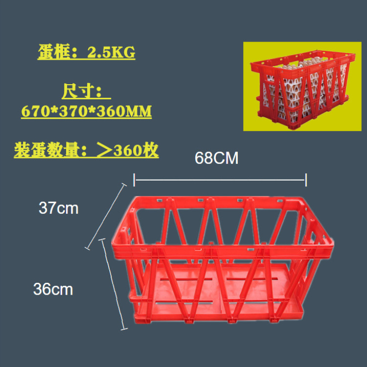 Dispositivo de almacenamiento de manipulación de transporte de huevos de pato bandeja de embalaje de bandeja de partición combinación de pila de soporte 30 Almacenamiento de bandeja de huevos