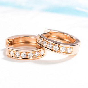 18K�S���ʯ���h�׽���荶��Ů��õ������Ȼ�ʯ��Ȧ�ʽ����
