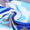 Street sports silk universal colored breathable scarf, sun protection