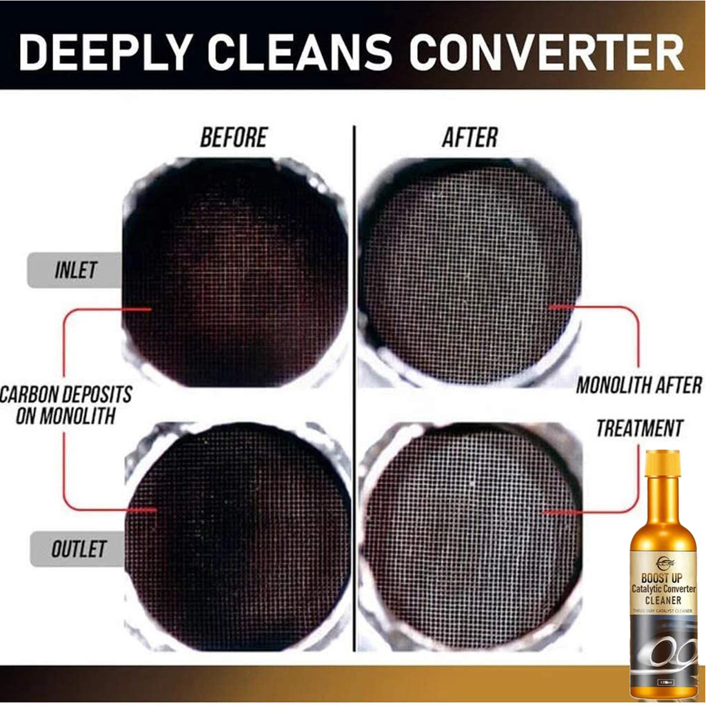 Desmontaje interno del motor sin escape sensor de oxígeno acelerador Cui Hua depósito de carbono coche de tres vías agente de limpieza catalítica image 4