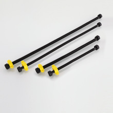 黑色尼龙进水软管 防爆热水器上马桶上连接进水管 30/40/50/60cm