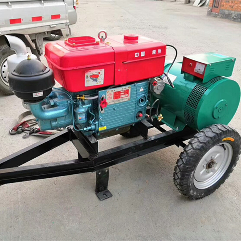 常柴单缸24KW拖车式柴油发电机组 户外焊接工程备用发电机