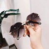 Brand sunglasses, fashionable glasses solar-powered, sun protection cream, 2020 years, new collection, Korean style, UF-protection, fitted