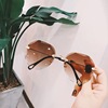 Brand sunglasses, fashionable glasses solar-powered, sun protection cream, 2020 years, new collection, Korean style, UF-protection, fitted