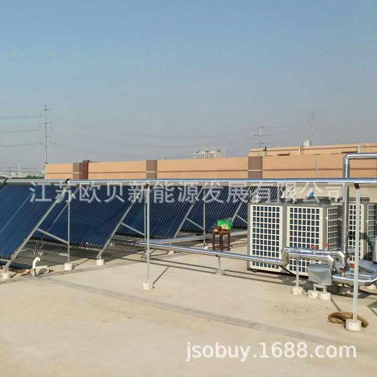 2亿家人空气能热水系统工程 空气源热水热泵 空气源热泵热水机组