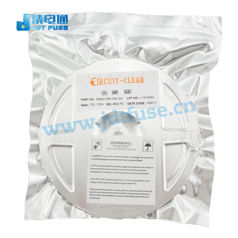 1206贴片保险丝ASMD1206-100-12V集电通品牌自恢复保险丝1A