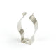 T5 plastic coated LED lamp clip T4T6T7T8T9T10T11 tube stainless steel bracket dipping lamp clip lighting accessories