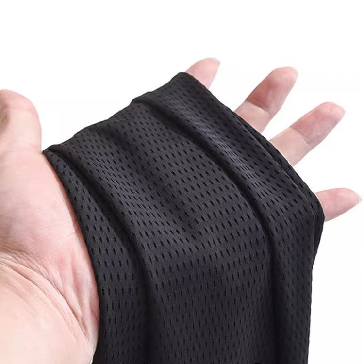 Pantalones de seda fina de verano para hombre, pantalones largos casuales y versátiles, pantalones deportivos holgados, joggers elásticos de ajuste delgado hasta la rodilla.