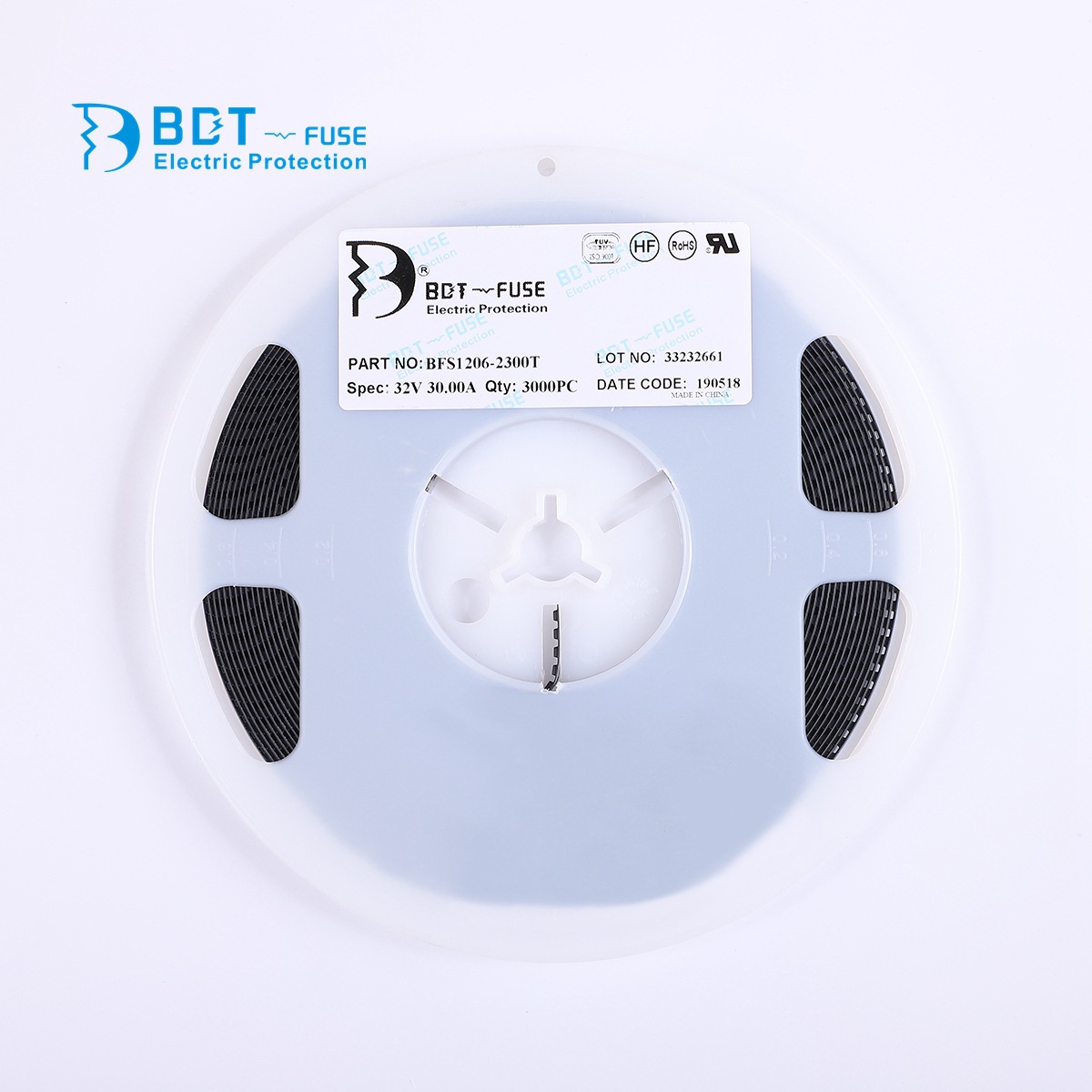 BDT宝电通科1206贴片保险丝BFS1206-2300T 1206 30A 32V 慢断