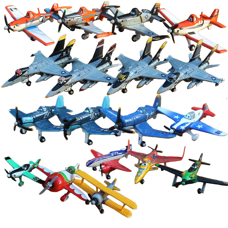Aviones historia polvo polvoriento capitán N ° 7 N ° 5 N ° 11 DE COMBATE juguete los niños modelo aleación regalo