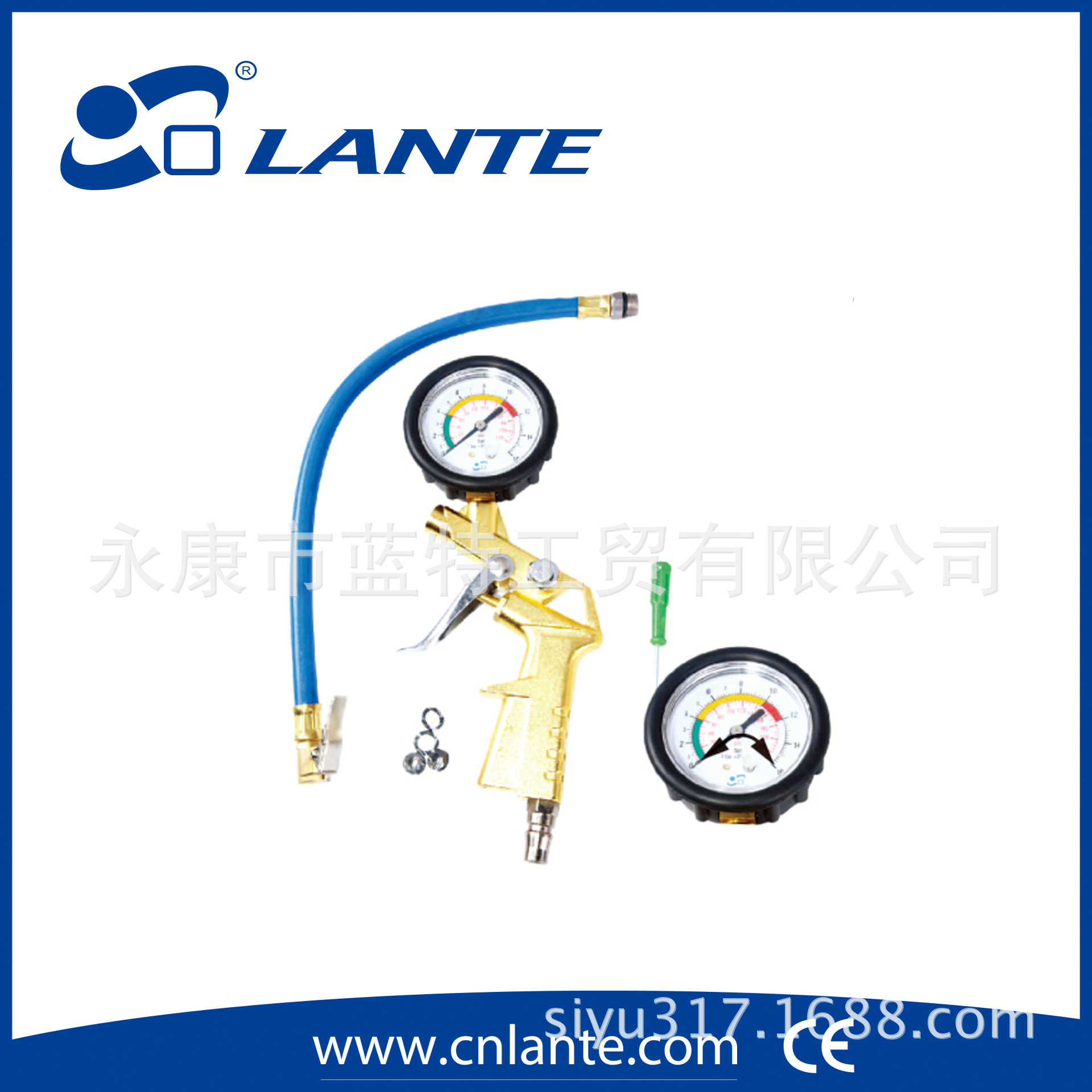 TG-03-A汽保工具带打气嘴数字数显机械指针清洗枪胎压枪轮胎