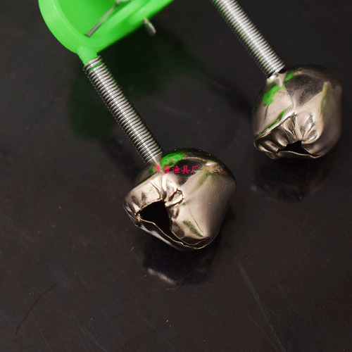 Manufacturer of simple double-ring sea pole fishing bell alarm, fishing accessories, fishing gear bell