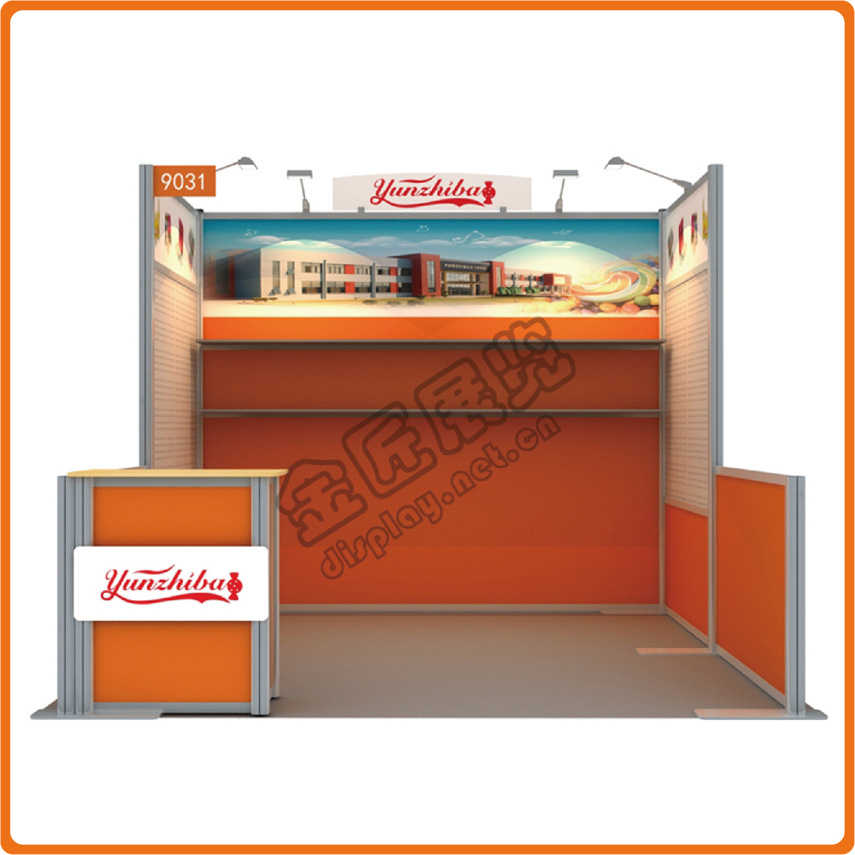 国内可拆卸展架 可重复使用快速布展 适合国内外参展展台