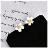 Brand fresh earrings, flowered, simple and elegant design