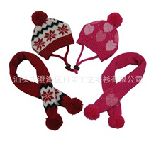 Snowflake N Ball Dog Scarf&Hat / ѩ�����򹷹�Χ��&ñ��