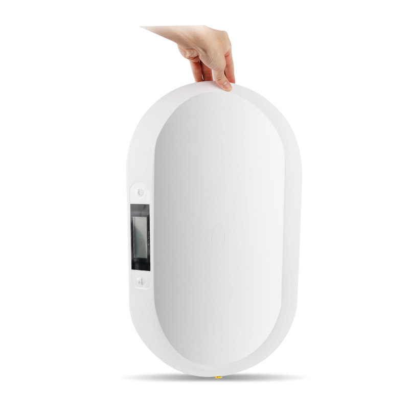 El Comercio exterior nuevo recién nacido peso balanza electrónica con cinta 20kg mini bebé escala paquete escala altura instrumento de medición