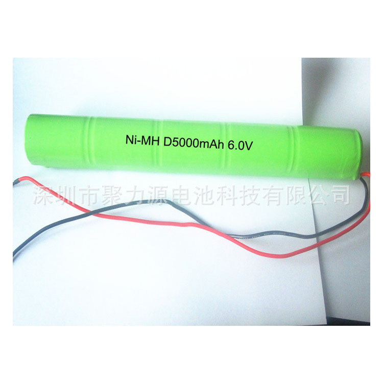 镍氢充电电池D5000MAH 6.0 1号大号电池组设备仪器医疗玩