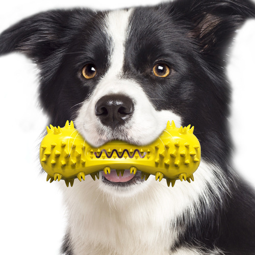 Dog toys, sounding dumbbells, cross-border teething sticks, dog cleaning toothbrushes, factory pet supplies