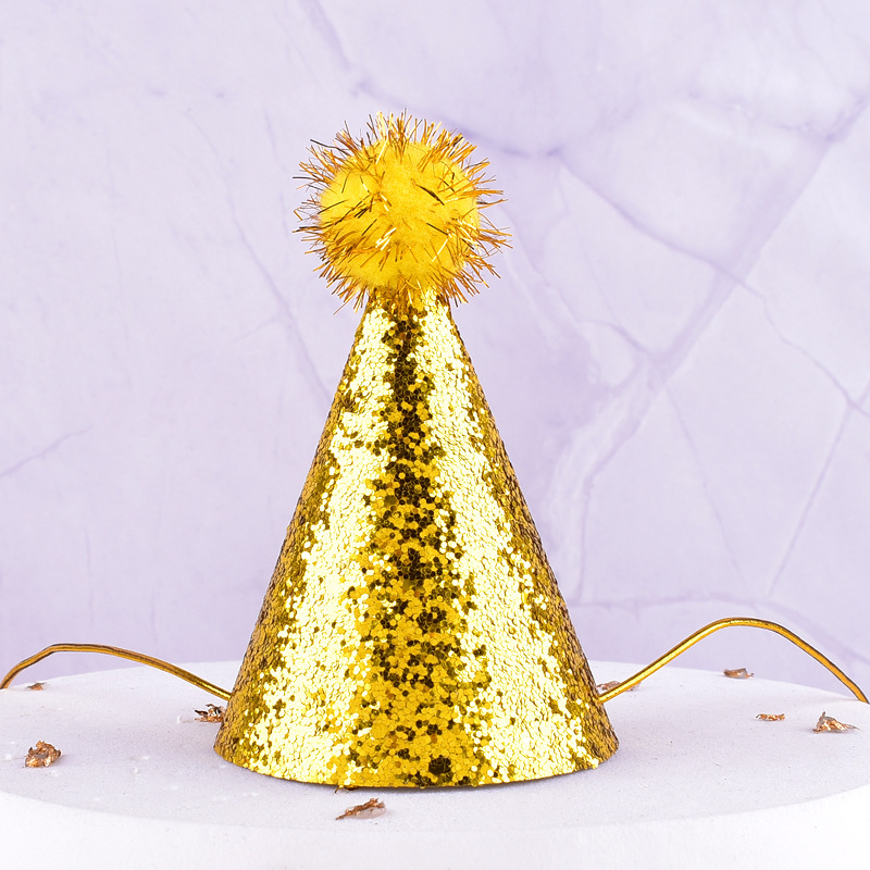 Sombrero de cumpleaños mini coreano lindo sombrero estrella DIY sombrero de fiesta de cumpleaños para niños sombrero de pastel de mascotas