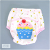 Children's teaching trousers, waterproof breathable cartoon diaper for training, washable