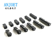 2.54MM����ţ�����ž����^JTAG����DC3-6P8P10P12P~40P ֱ�/���_