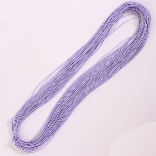 0.8mm core-spun elastic thread beaded elastic rope yellow high elastic bracelet jewelry hand bead rope hand bead rubber band