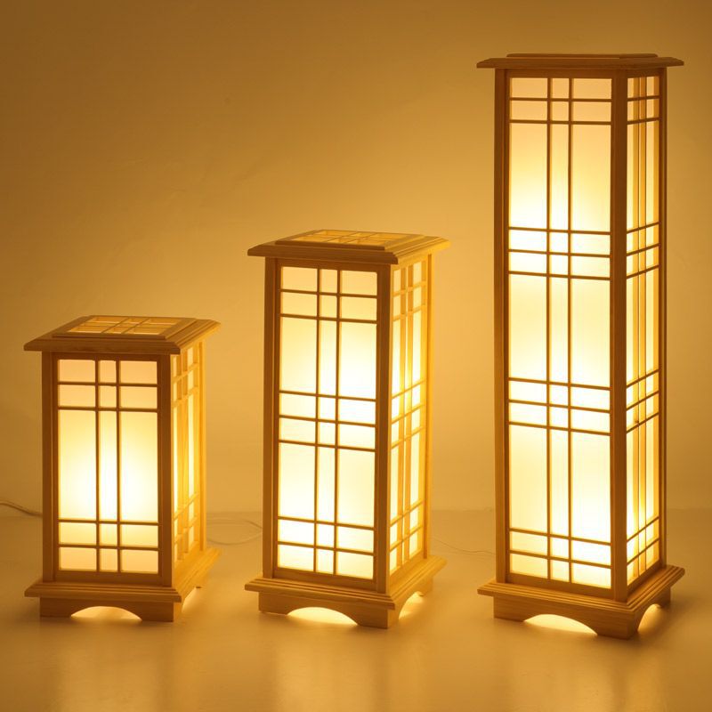 Wholesale Japanese and Room Floor Lamp Tatami Table Lamp Living Room Korean Style Bedroom Lamp Simple Wooden Art Lamps Lighting Wholesale Japanese and Room Floor Lamp Tatami Table Lamp Living Room Korean Style Bedroom Lamp Simple Wooden Art Lamps Lighting