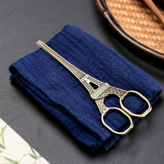 批發復古日式小剪刀 創意茶包剪茶葉家用包裝袋針線剪 茶道配件