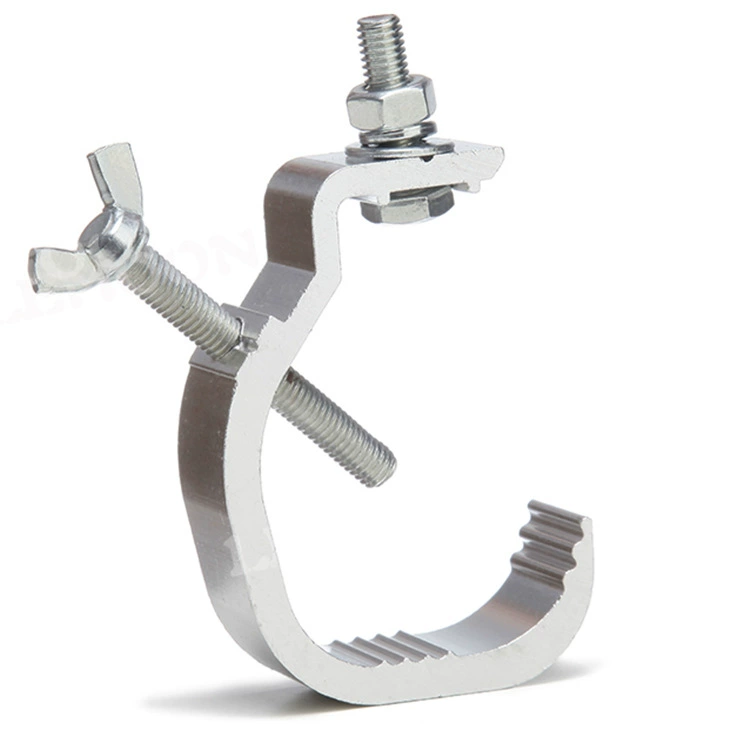 Stage light hook single buckle hook double buckle hook lamp light hook shake head light hook cast aluminum lamp hook