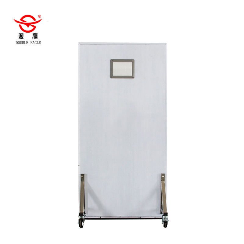 厂家加工 制铅屏风单联双联三联CT拍片放射喷塑不锈钢材质防护屏