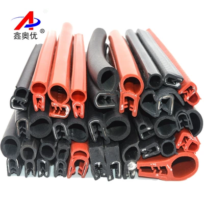 Top Foam and Side Foam Electrical Cabinet Steel Strip Adhesive Strip, Car Door Soundproof and Anti-Collision Strip, Steel Wire Composite Sealing Strip